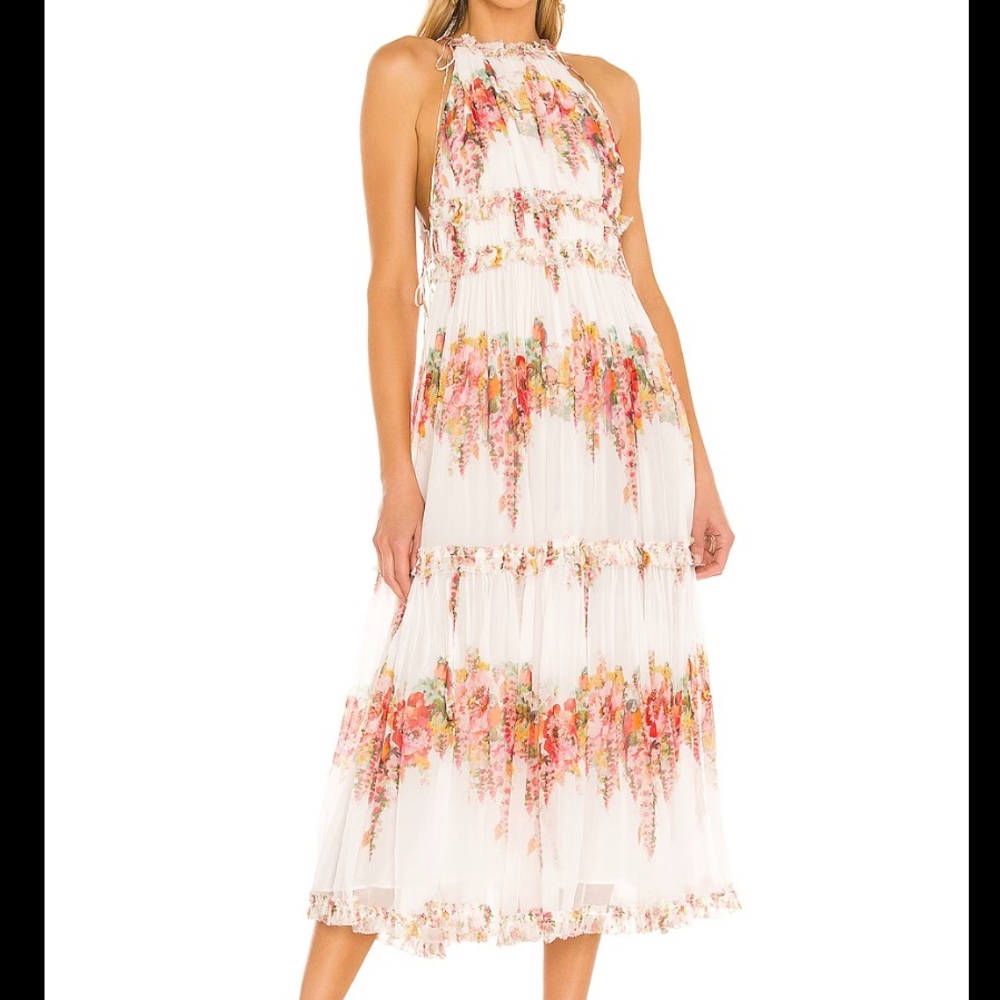 OP Zimmermann Mae Tiered Frill Long Dress